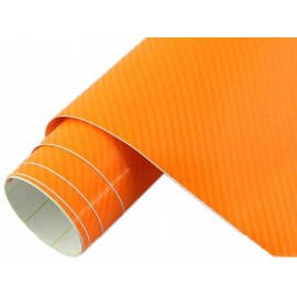 Карбон 4D (оранжевый)  