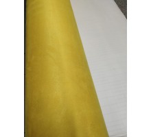Алькантара (желтый) на клеевой основе   
