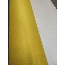 Алькантара (желтый) на клеевой основе   
