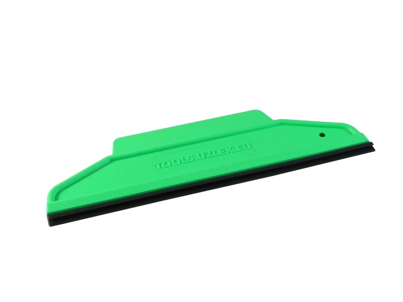 Ракель RUBBER мягкий (зеленый), форма 2 в 1, со съемной ПВХ вставкой (195*60мм)
