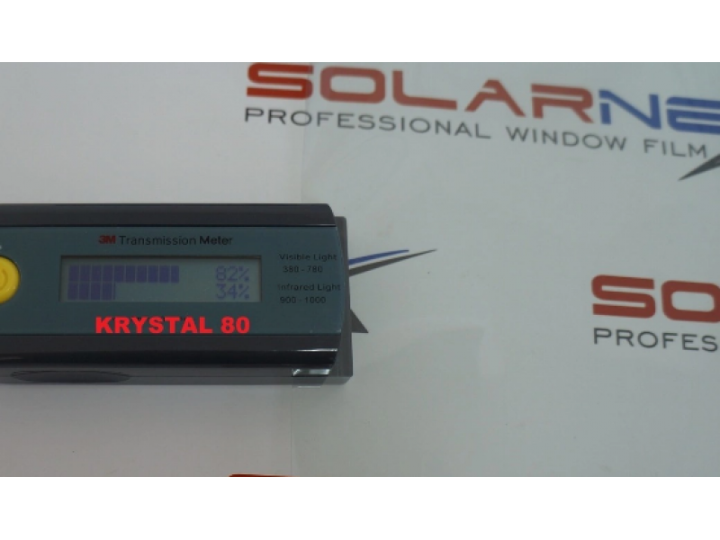 Solarnex KRYSTAL 80% (атермальная) серо-голубой