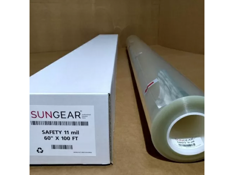 Антигравийная пленка для стекол SunGear SAFETY 11 mil 152 см
