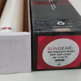 Антигравийная пленка полиуретановая SunGear PPF TOP COAT 152 см