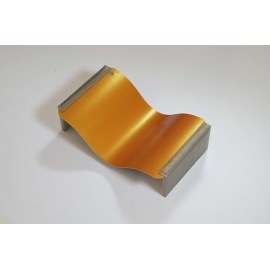 Пленка AVERY Сатиновый металлик (ярко-оранжевый) Satin Metallic 25м 1.52м