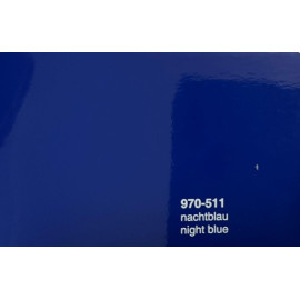 Пленка Oracal Глянец (фиолетово-синий) 970-511 GRA Night blue 50м 1.52м