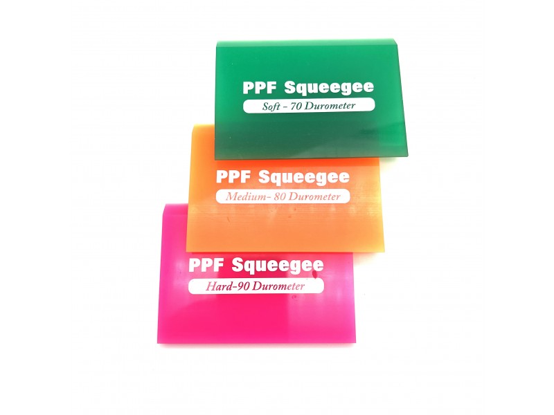 Набор ракелей PPF Squeegee для работы с полиуретановыми пленками (3шт.)