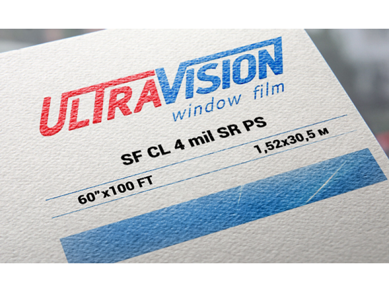 Антигравийная пленка для стекол UltraVision SF CL SR PS 4 mil 152см